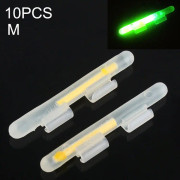 10 Packs OCEAN SUN Clip-On Luminous Float Night Fishing Light Stick, M, Fits Rod Tip 2.0-2.6mm
