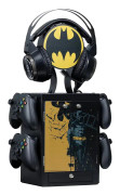 Numskull - DC Comics - Officiell förvaringsenhet för Batman-spel för 4 handkontroller - 10 spel - 1 headset