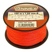 Connex Mason Line 100m Max 14kg 1mm Röd - COX781540