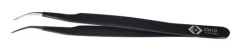 CK Precision ESD Tweezers Fine Curved Smooth Tips