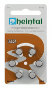 30 Hörapparatbatterier 312 Rheintal (Brun) - Hörapparatbatteri PR41 - Hörapparatbatterier - 312AE A312 DA312 P312 PR312H