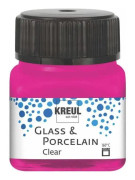 Glas- och porslinsfärg Klar, fuchsia