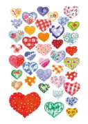 klistermärke Hartjes junior 7,6 x 12 cm papper 78 st