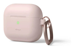 Elago AirPods 3 Skal Silicone Hang Case Sand Pink