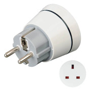 Hama 00223452, Typ F, Typ G (UK), Rak, Rak, 100 - 250 V, Vit