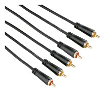 Hama AV-kabel 2x3 Cinch - 3m