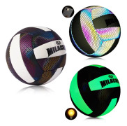 MILACHIC Fluorescent Volleyball No.5 PU Machine Stitched Volleyball(6930 Night Light)