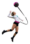 Träningsutrustning för volleyboll utomhus Rebound volleybollväska volleyboll träningsbälte (svart)