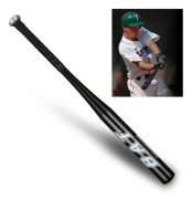Black Aluminium Alloy Baseball Bat Batting Softball Bat, Size:28 inch