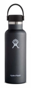 Termos standard Hydro Flask med standard mun flex lock 18 oz - svart - TU