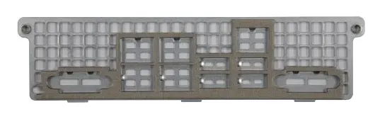 Supermicro I/O Shield - Skyddspanel till system-I/O - 1U