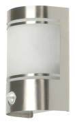 Smartwares Utomhuslampa med rörelsesensor 14x20x10,5 cm silver
