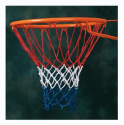 Par PP 4mm basketnät Sporti France - röd/vit/blå - TU