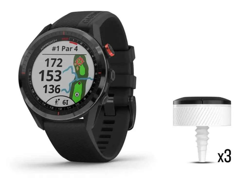 Garmin Approach S62 / CT10 Bundle Golfklocka med GPS Svart
