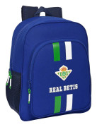 Skolryggsäck Real Betis Balompié Blå (32 x 38 x 12 cm)