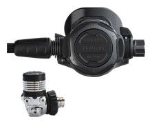 Aqualung Regulator Pack Leg3nd Elite Black Edition + Octopus Silver