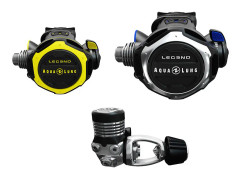 Aqualung Int Regulator Set+octopus Leg3nd Svart