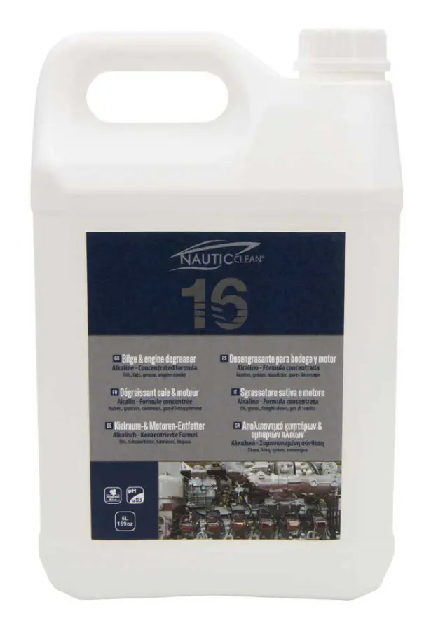 Nautic Clean 5l 16 Avfettningsmedel Vit