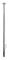 Talamex Flag Pole Aisi 316 Grå 120 cm