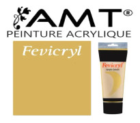 Akrylfärgsrör - 200ml - Guld - Fevicryl
