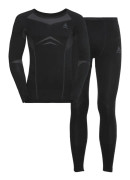 Odlo Uppsättning Performance Evolution Warm Svart L Man