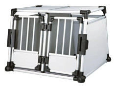 Trixie Aluminium transportbur dubbel