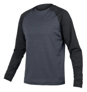 Endura Kortärmad T-shirt Singletrack Grå S Man