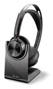 POLY Voyager Focus 2 UC Headset Kabelanslutet & Trådlöst huvudband Office/Call center USB Type-A Blueto
