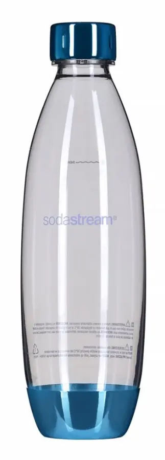 SODASTREAM SATURATOR FLASKA NEONBLÅ 1L
