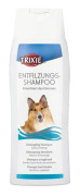 Tovutredande shampoo för långhåriga hundar