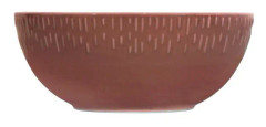 Aida - Life in Colour - Confetti - Bordeaux saladbowl w/relief porcelain (13370)