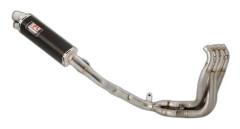 Yoshimura Racing 4-2-1 TRI-OVAL 105DB motorcykelavgassystem - titan - TU