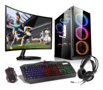VIST Ryzen 5 Gaming Kit - 64 GB RAM - RX 6600 - 1 TB M.2 SSD - LCD 24 - Windows 11 Pro