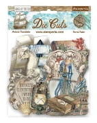 Die Cuts Stamperia Chipboard - Songs of the Sea - 42 st