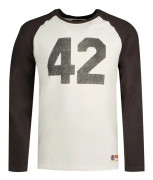 Superdry Långärmad T-shirt Vintage Field College Vit XL Man