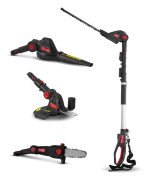 ELEM GARDEN Sladdlös 4-i-1 multiverktyg - 20 V - 1500 mAh