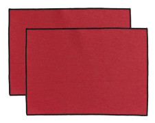 Set med 2st Winkler Laora återvunna bordstabletter - tango - 33x45 cm