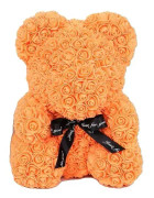 Alla hjärtans dag present, Röd Ros Teddybjörn, Konstgjord Dekoration