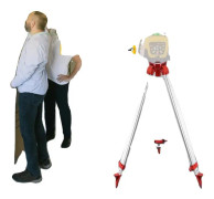 Aluminiumstativ, 5M Personal, Laseravvägningsinstrument