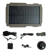 Solpanel Kit, 3000mAh Uppladdningsbar Laddare