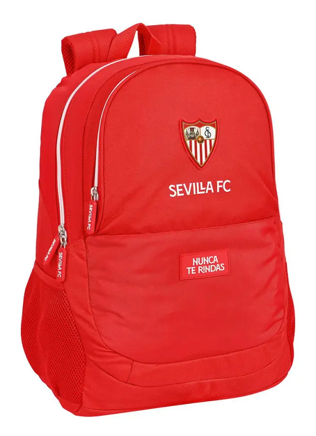 Skolryggsäck Sevilla Fútbol Club Röd (32 x 44 x 16 cm)