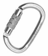 Kong Snapkrok Ovalone Inox Twist Lock Silver 110 mm