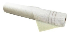 9 rullar BETRÄCKT FÖRSTÄRKT nät 145 g/m² 33m Vit glasfiber