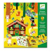 Djeco, Sticker Story - The Magical Forest Klistermärke
