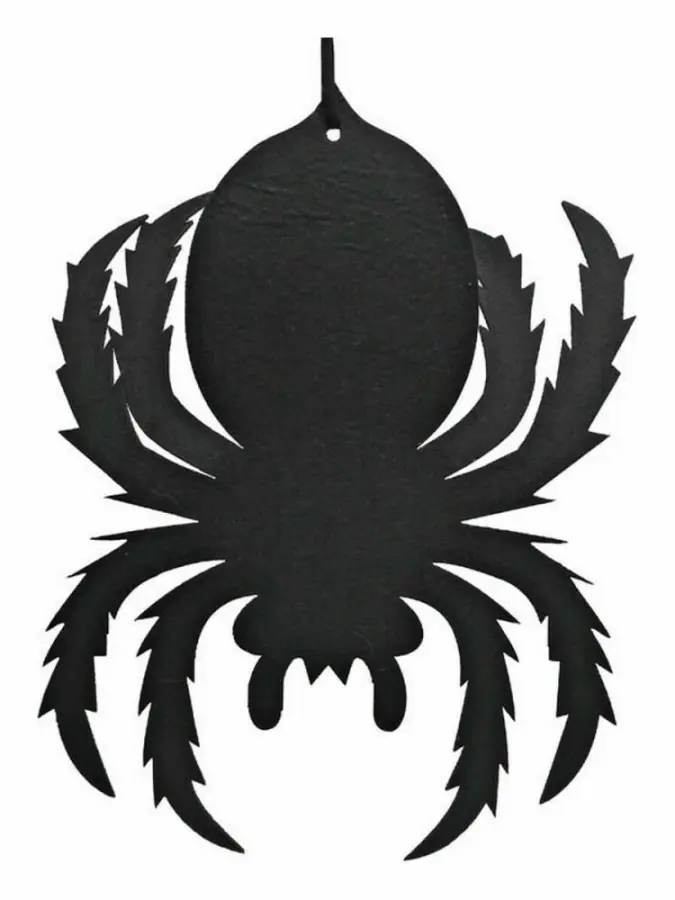 Spindel Svart