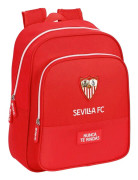 Skolryggsäck Sevilla Fútbol Club Röd (28 x 34 x 10 cm)