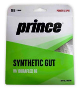 Prince Duraflex tennissnöre - vit - 1,3 mm