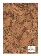 Corksribas Cork Sheets Condor Puce 30X60x0.3
