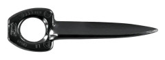 Klätterteknik Universal Hård klätterstav - svart - 12 cm