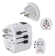 Hama World Travel Pro Light USB, Universal, Universal, Rak, Rak, Typ B, Typ E (FR), Typ F, Typ G (UK), Typ I (AU), Typ A, Typ B, Typ C, Typ E (FR), T